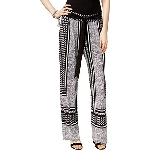 Petite Printed Soft Pants