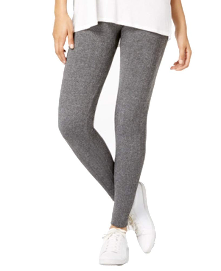 Hippie Rose Juniors Seamless Textured Knit Fleece Leggings