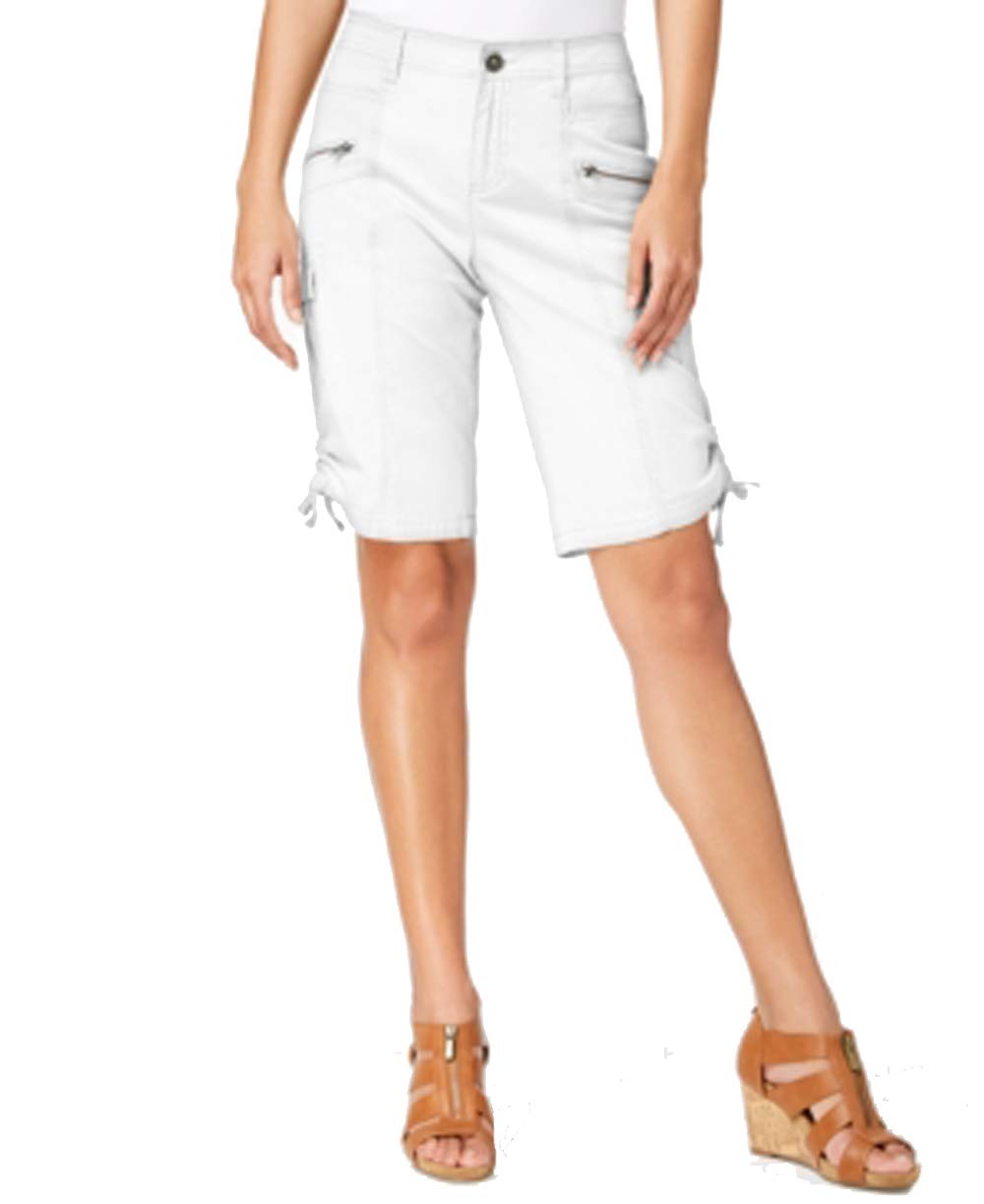 Style & Co Zipper Bermuda Cargo Shorts