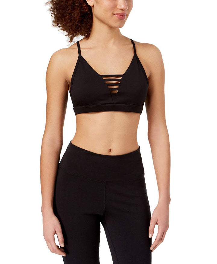 Material Girl Active Juniors Cage Front Sports Bra