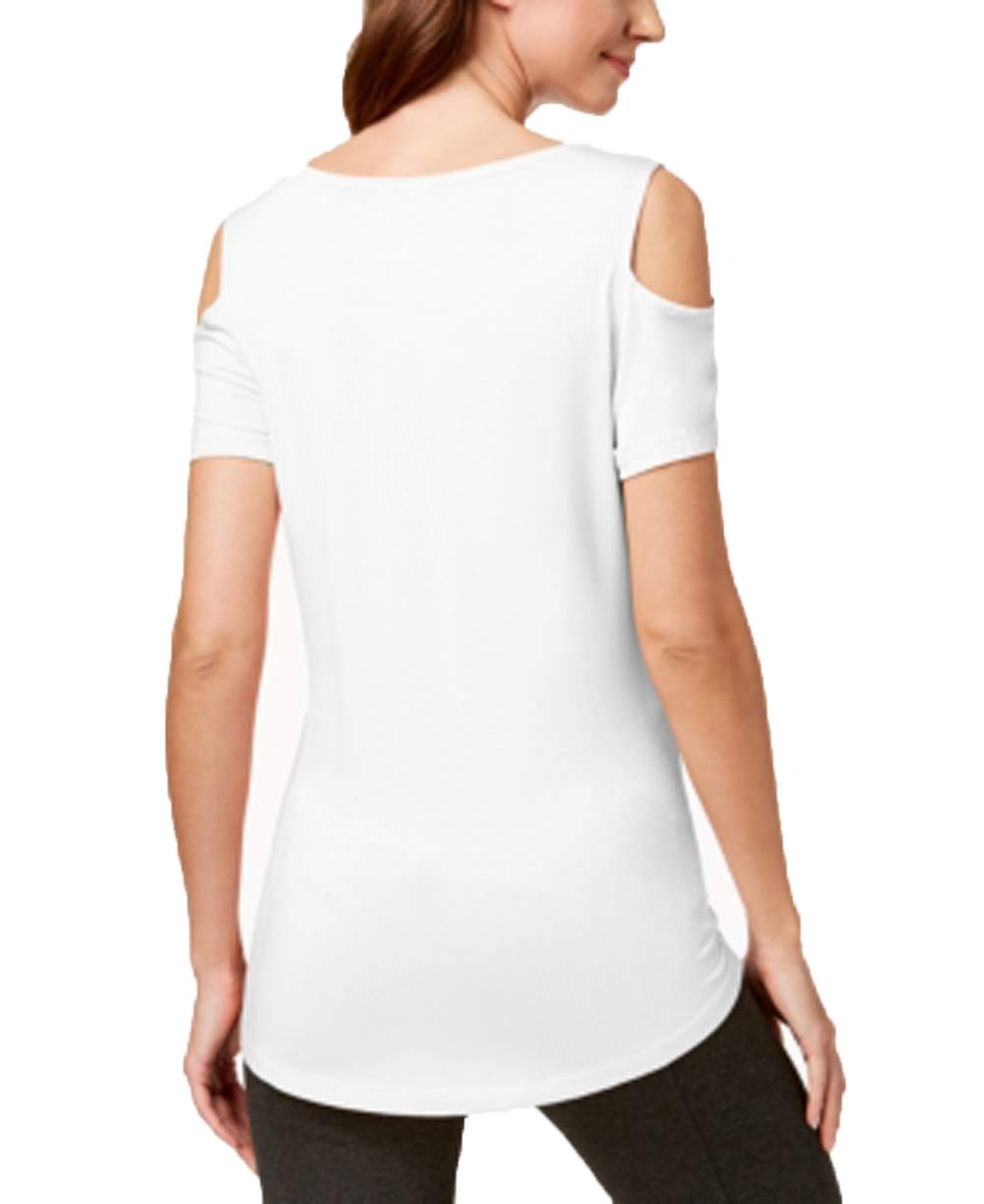 Petite Cold-Shoulder Top
