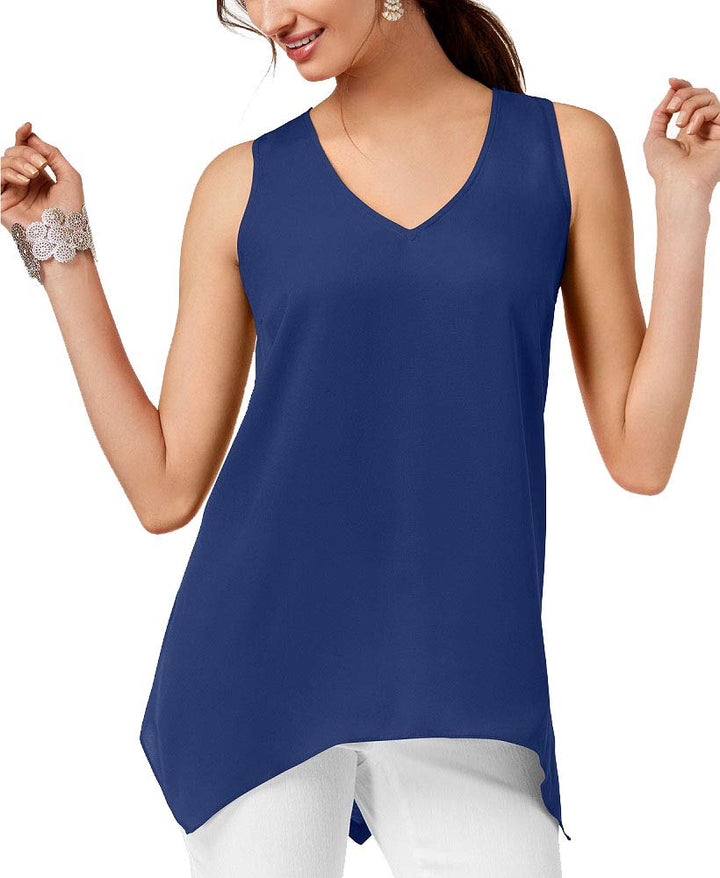 Petite Handkerchief Hem Top