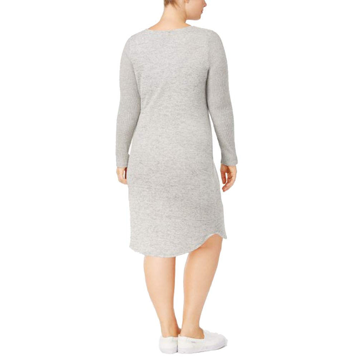 Planet Gold Trendy Plus Size Lattice Trim Sheath Dress
