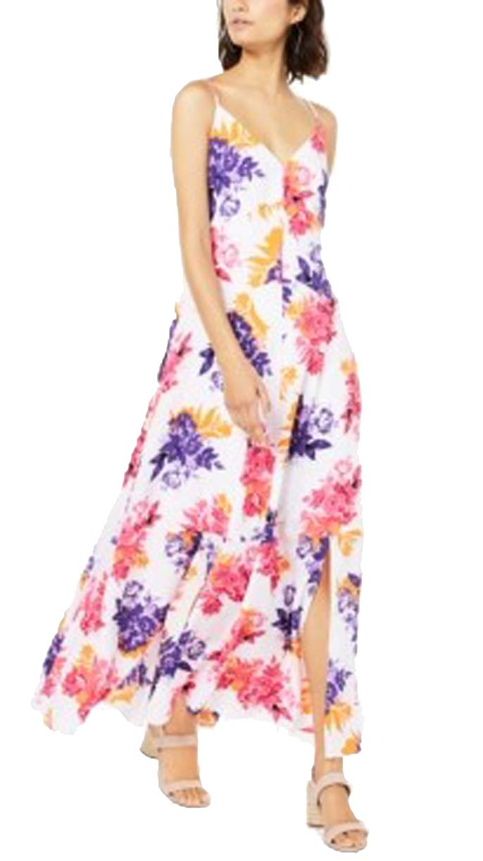 Floral-Print Maxi Dress