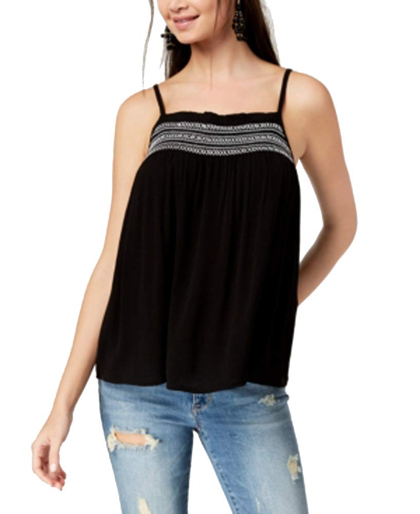 by Ikeddi Juniors' Embroidered Smocked Tank Top