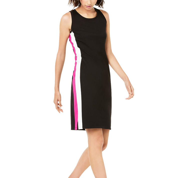Varsity-Stripe Sheath Dress