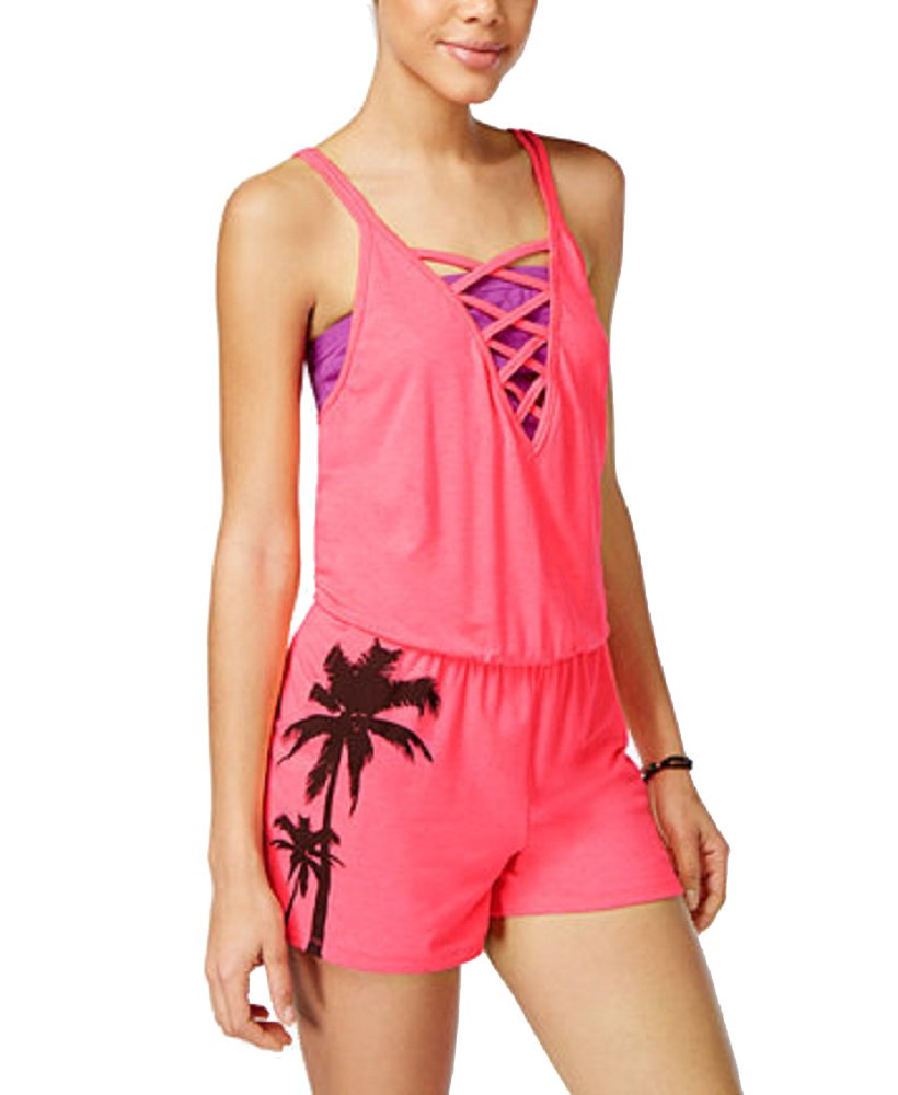 Material Girl Active Juniors' Printed Romper