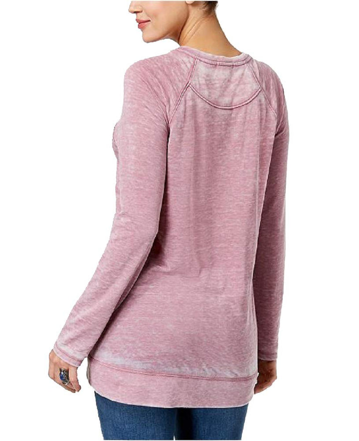 Style & Co Heart Graphic Sweatshirt