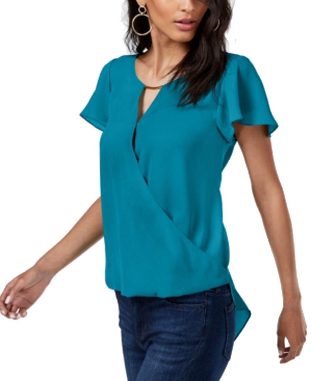 High Low Hardware Detail Top