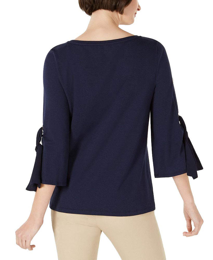 Tie-Sleeve Top