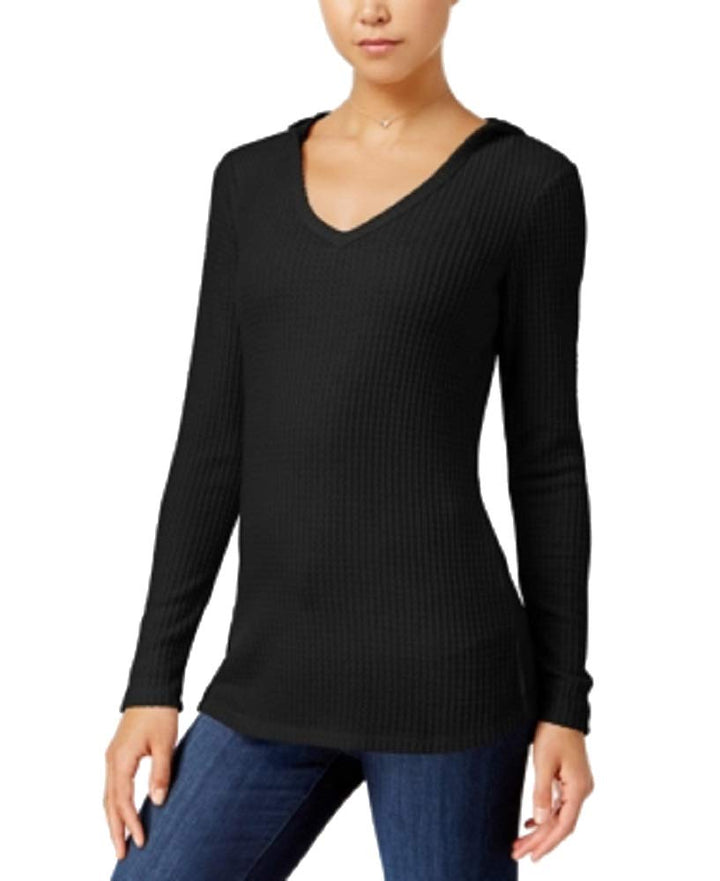 Ultra Flirt Juniors Thermal Hoodie Top