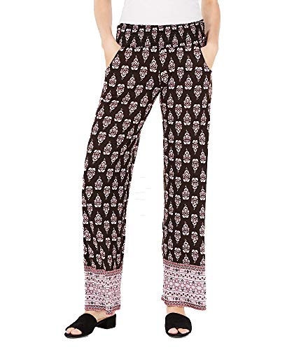 Material Girl Juniors Printed Smocked Soft Pants