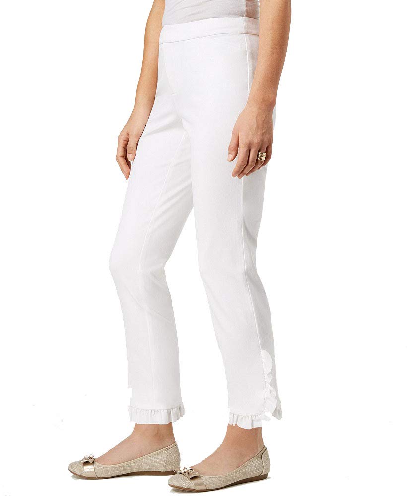 Charter Club Newport Ruffled Cropped Pants