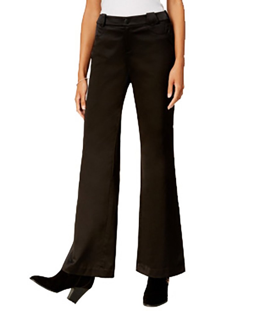 Anna Sui X INC International Concepts Satin Wide Leg Pants