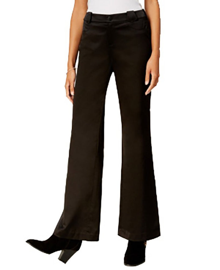 Anna Sui X INC International Concepts Satin Wide Leg Pants