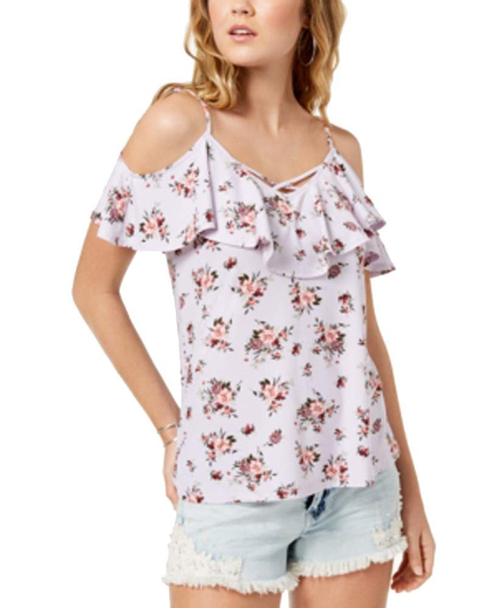 By Ikeddi Juniors' Cold-Shoulder Top