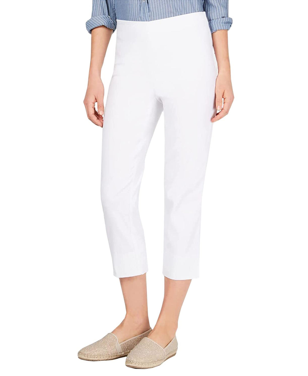Petite Pull-On Capri Pants