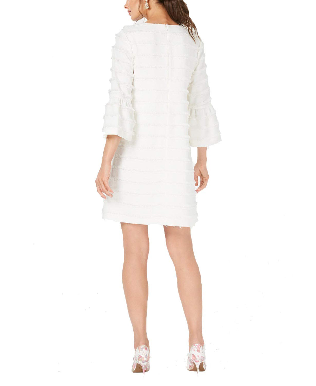 Alfani Fringed Stripe Shift Dress