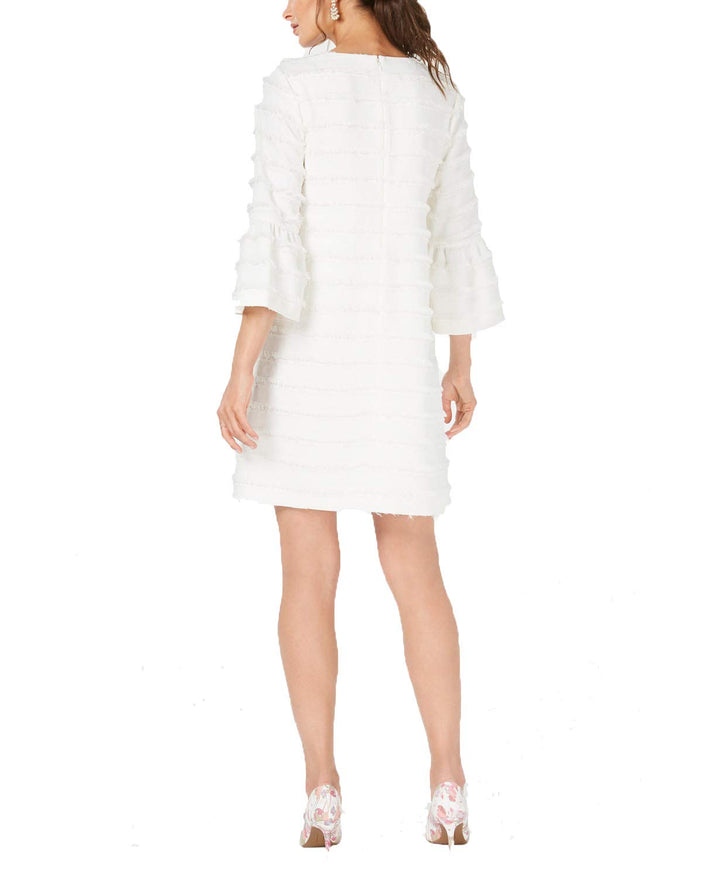 Alfani Fringed Stripe Shift Dress