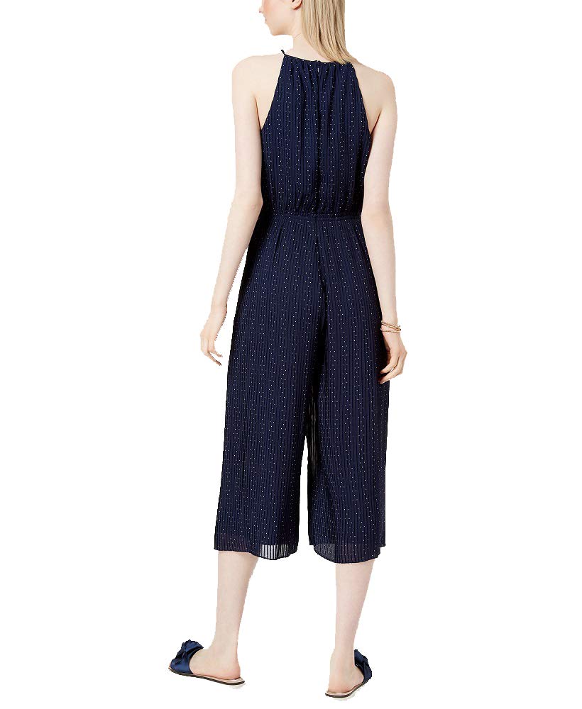 Maison Jules Pleated Cropped Jumpsuit