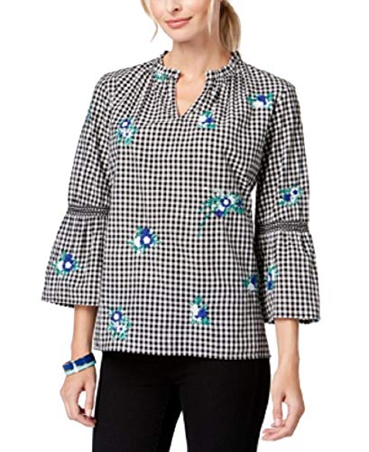 Charter Club Cotton Embroidered Top