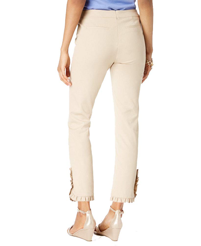 Charter Club Newport Ruffled Cropped Pants