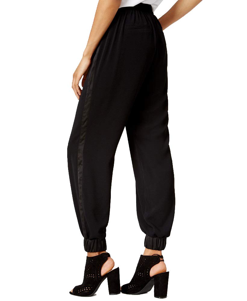 Bar III Contrast Trim Jogger Pants