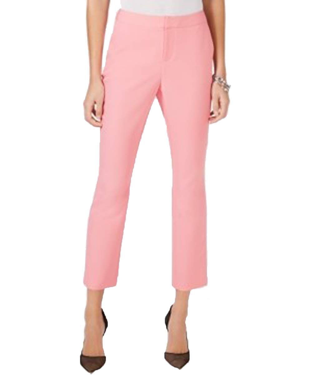 Cropped Straight Leg Pants