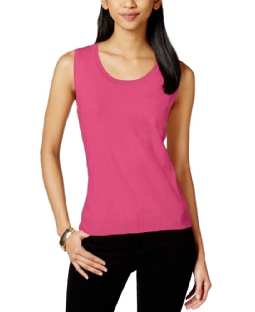 Charter Club Sleeveless Scoopneck Sweater
