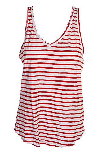 Maison Jules Cotton Striped Tank Top