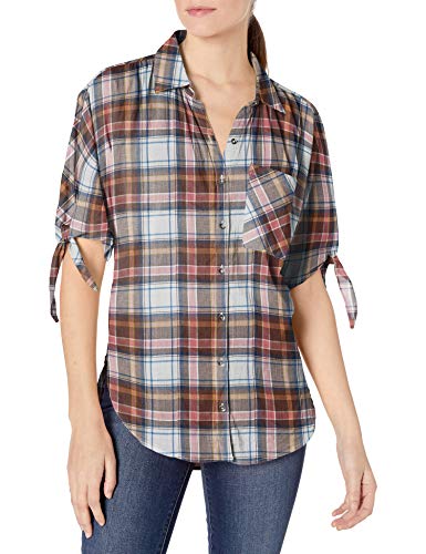 William Rast Clapton Cotton Plaid Print Shirt