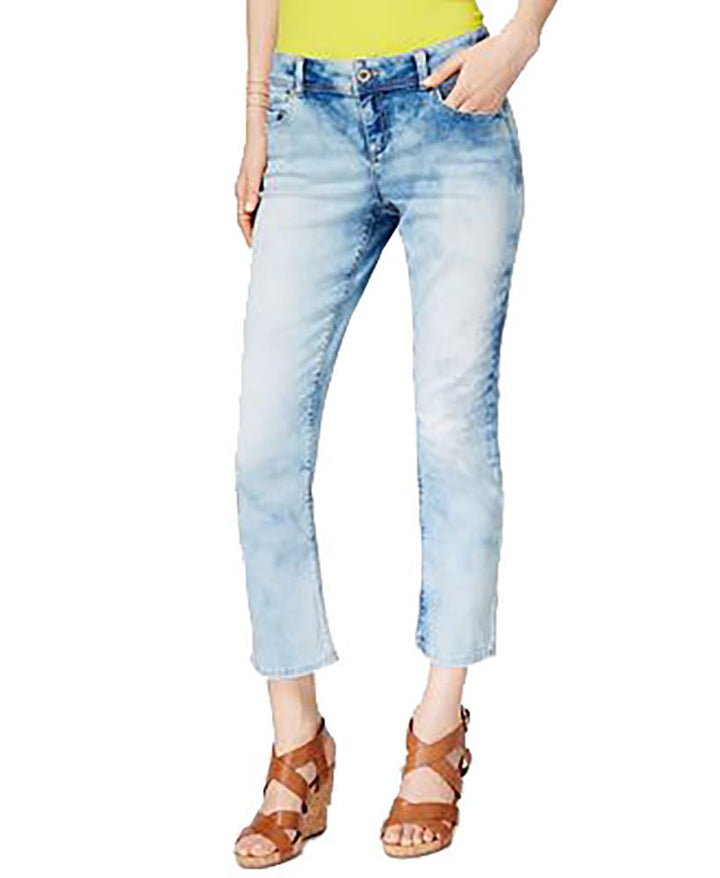 INC International Concepts Curvy Cropped Skinny Jeans
