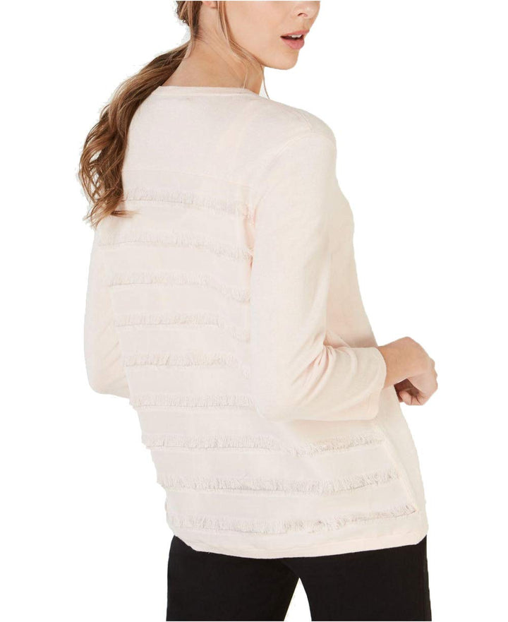 Alfani Fringe Back Cardigan