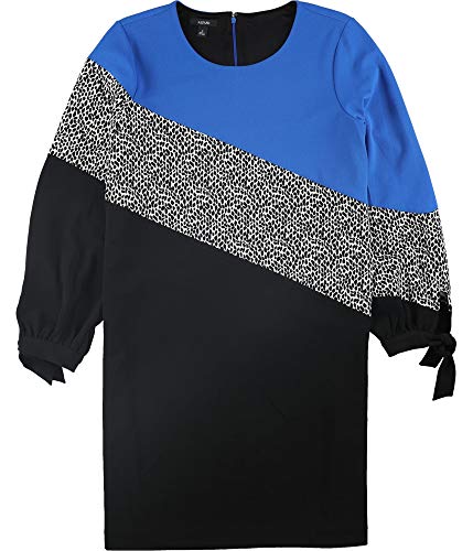 Plus Size Colorblocked Shift Dress
