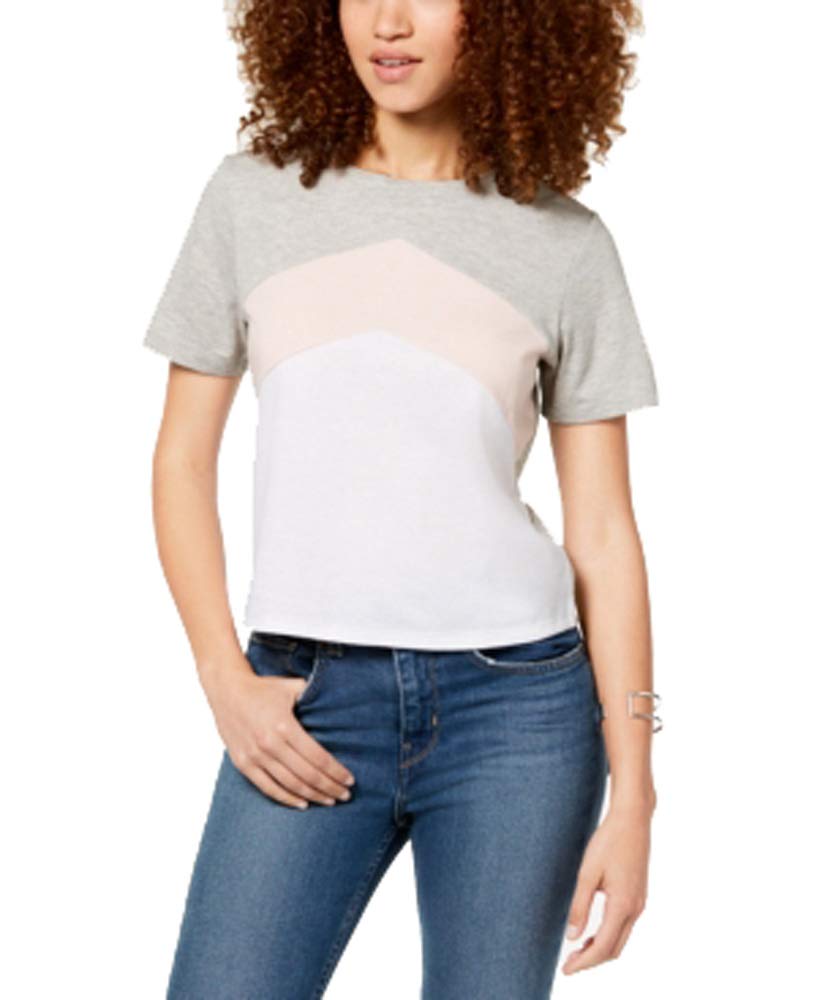 by Ikeddi Juniors' Colorblocked Chevron-Stripe T-Shirt