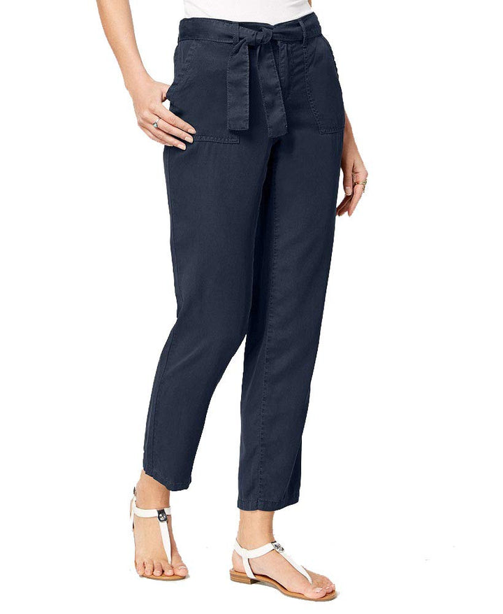 Style & Co Tie Belt Pants