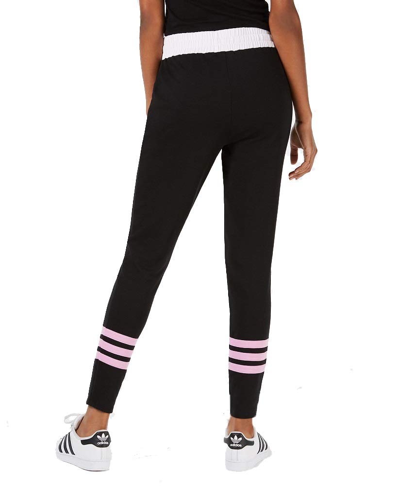 Juniors' Striped Jogger Pants