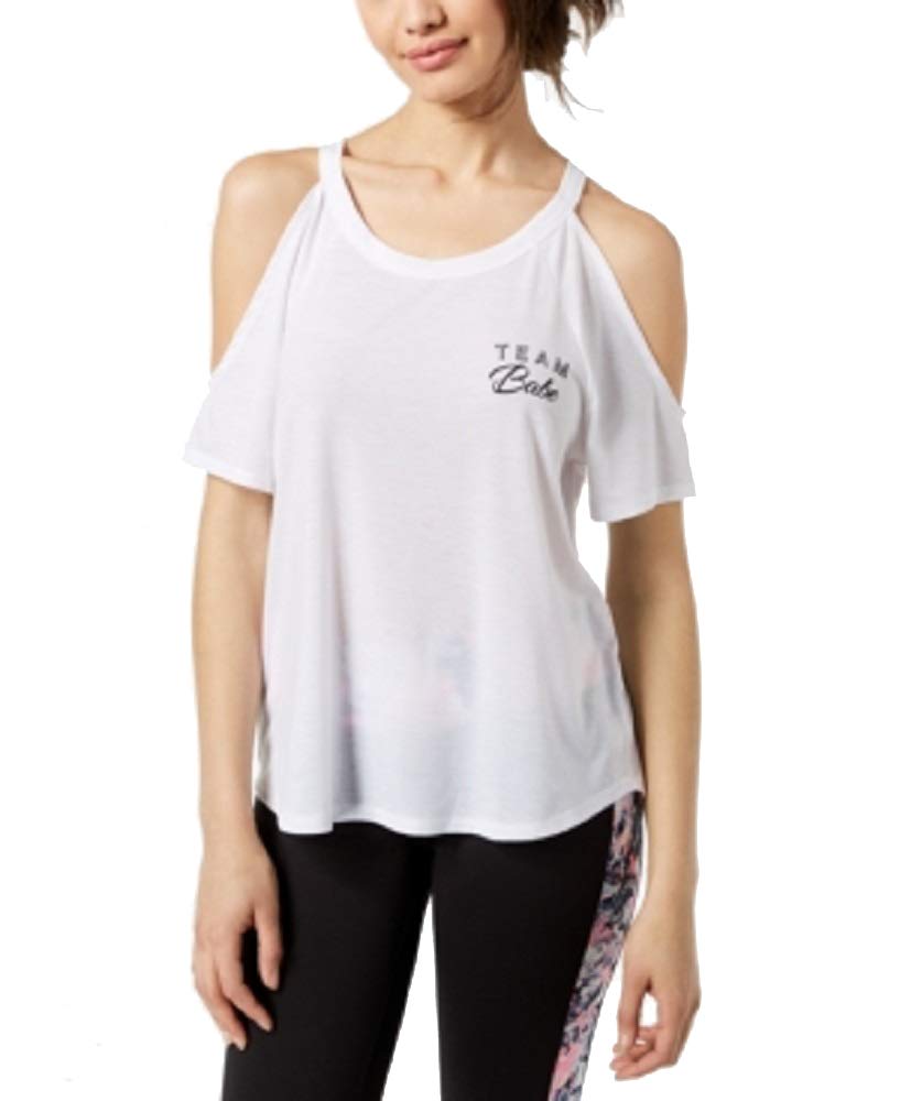 Material Girl Active Juniors Cold Shoulder T-Shirt