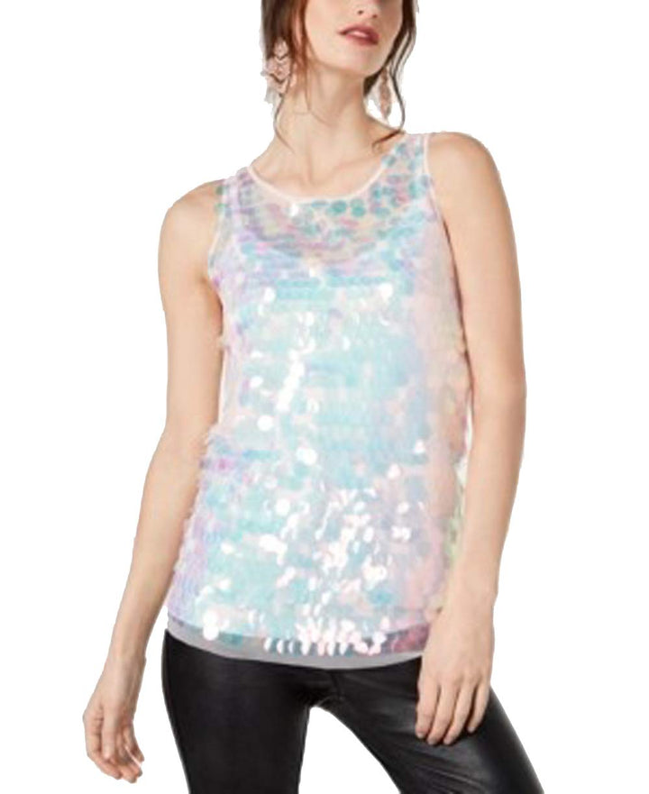 INC Sequined Tank Top