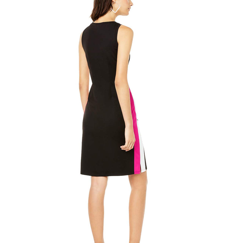 Varsity-Stripe Sheath Dress