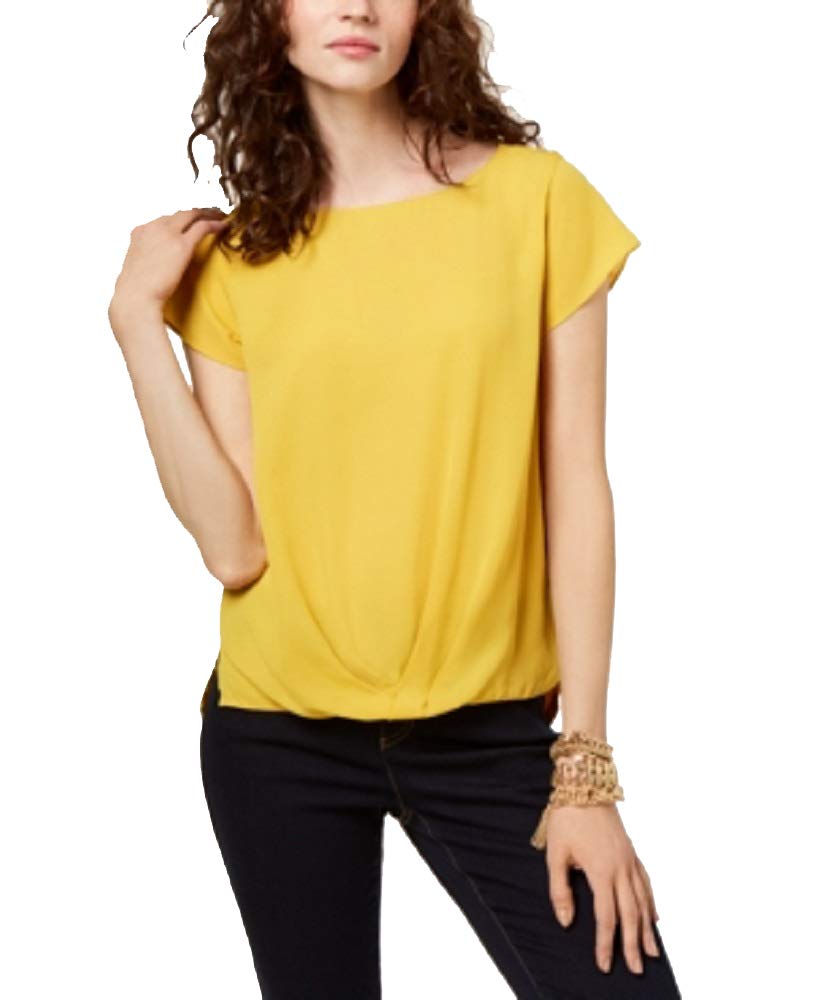 INC Draped-Hem Top