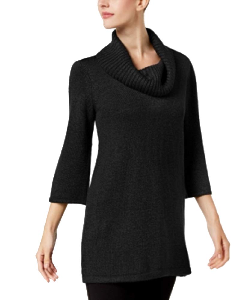Karen Scott Petite Cowl Neck Sweater