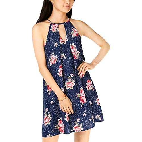 Be Bop Juniors Floral Keyhole Shift Dress