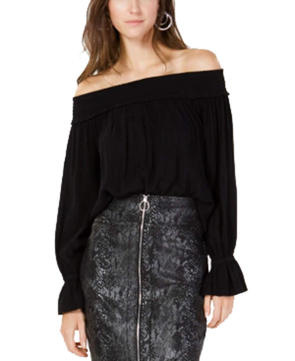 INC Smocked Off-The-Shoulder Top
