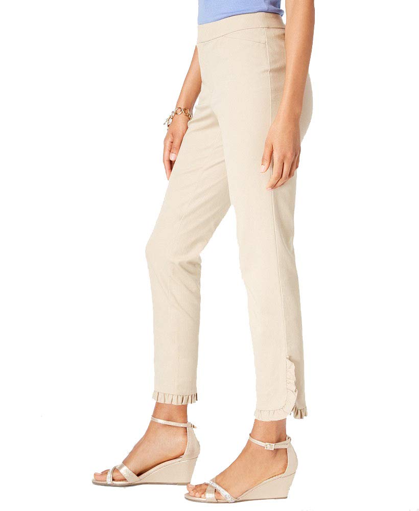 Charter Club Newport Ruffled Cropped Pants