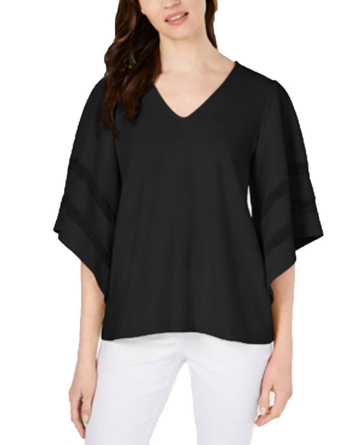 Inset-Sleeve Top