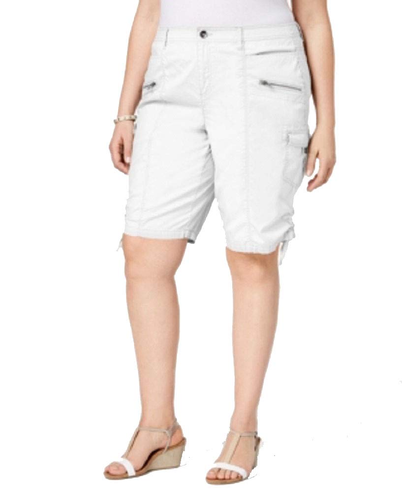Style & Co Plus Size Zippered Cargo Shorts
