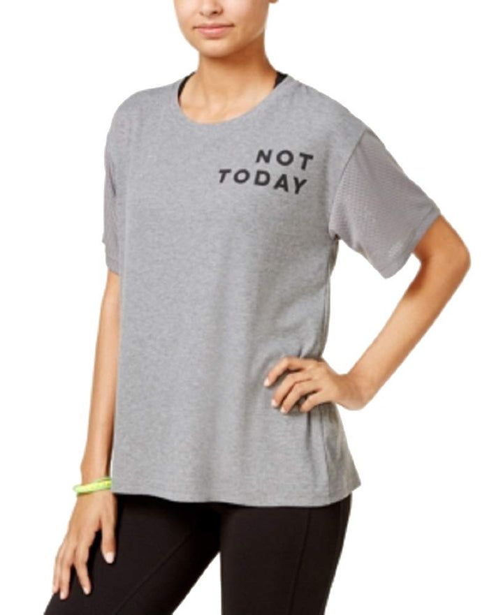 Material Girl Active Juniors Not Today Graphic T-Shirt
