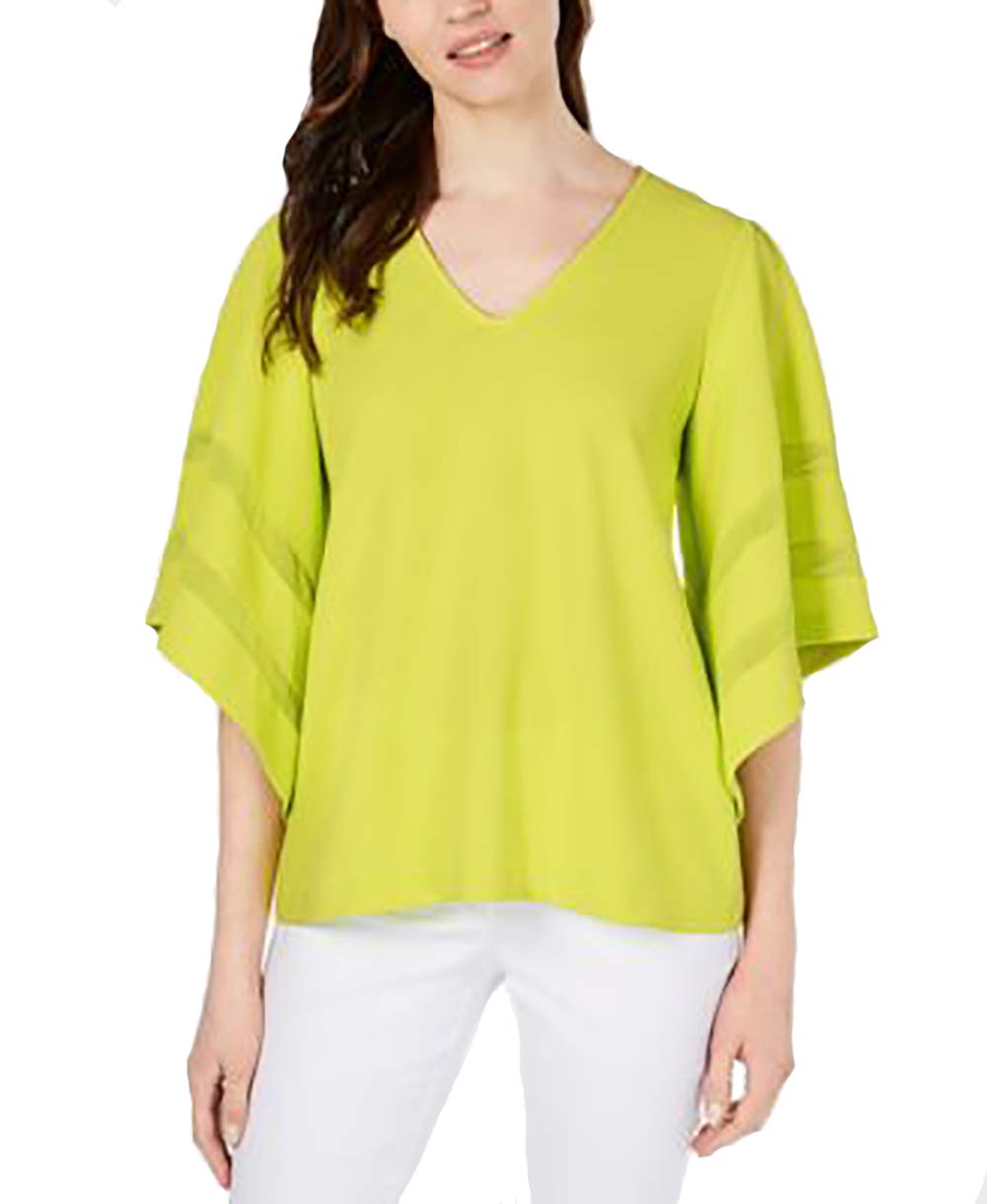 Inset-Sleeve Top