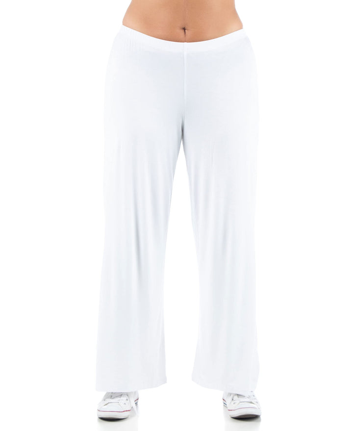 Womens Plus Size Comfortable Palazzo Lounge Pants